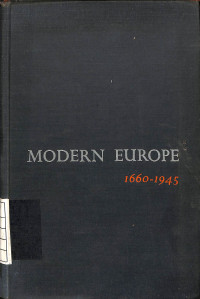 Image of Modern Europe 1660 - 1945