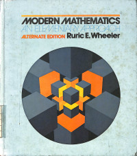 Image of Modern Mathematics an Elementary Approach Alternate Edition