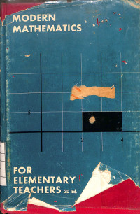 Image of Modern Mathematics for Elementary Teacher