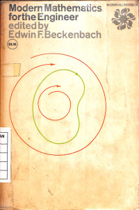Image of Modern Mathematics for the Engineer