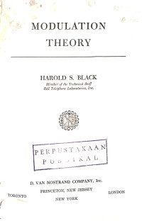 Image of Modulation Theory