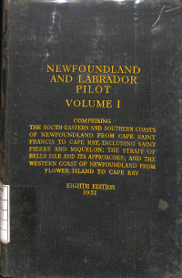 Image of Newfoundland And Labrador Pilot Volume I (Eighth Edition)