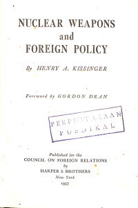 Image of Nuclear Weapons and Foreign Policy