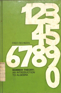 Image of Number Theory : An Introduction to Algebra
