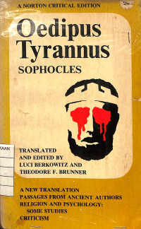 Image of Oedipus Tyrannus Sophocles