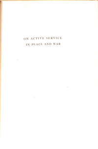 Image of On Active Service in Peace and War