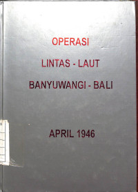 Image of Operasi Lintas - Laut Banyuwangi - Bali