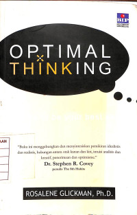 Image of Optimal Thinking : How to be your best self