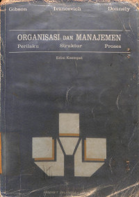 Image of Organisasi dan Manajemen, Perilaku, Struktur, Proses