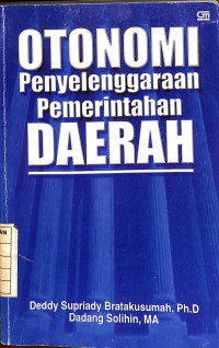 Image of Otonomi Penyelenggaraan Pemerintahan Daerah