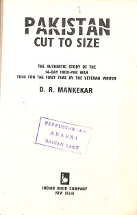 Image of Pakistan Cut to Size
