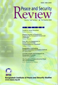 Image of Peace and Security Review