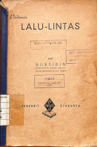 Image of Pedoman Lalu lintas