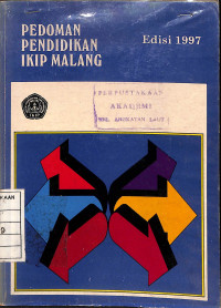 Image of Pedoman Pendidikan IKIP Malang Edisi 1997