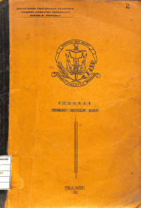 Image of Pedoman Perangkat Kurikulum AKABRI