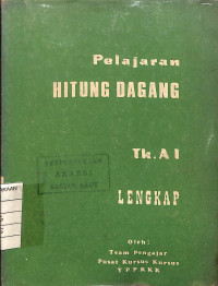 Image of Pelajaran Hitung Dagang TK.A1 Lengkap
