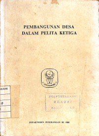 Image of Pembangunan Desa Dalam Pelita Ketiga