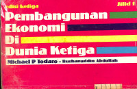 Image of Pembangunan Ekonomi di Dunia Ketiga Jilid 1
