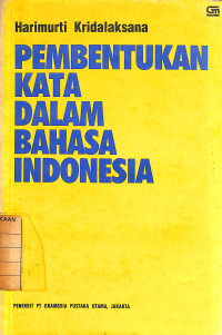Image of Pembentukan Kata dalam Bahasa Indonesia