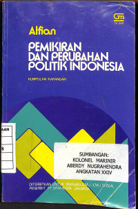 Image of Pemikiran dan Perubahan Politik Indonesia : Kumpulakn Karangan