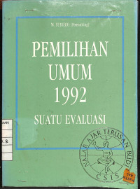Image of Pemilihan Umum 1992 Suatu Evaluasi