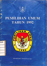 Image of Pemilihan Umum Tahun 1992