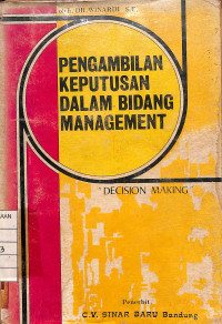 Image of Pengambilan Keputusan Dalam Bidang Management