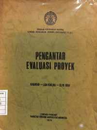 Image of Pengantar Evaluasi Proyek
