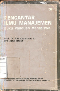 Image of Pengantar Ilmu Manajemen  Buku Panduan Mahasiswa