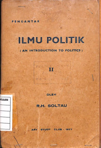 Image of Pengantar Ilmu Politik (An Introduction to Politics) II
