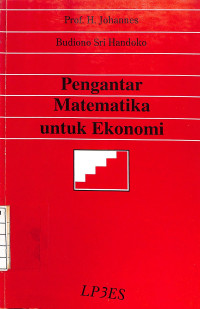 Image of Pengantar Matematika untuk Ekonomi