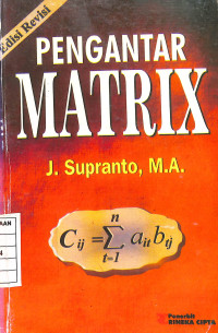 Image of Pengantar Matrix