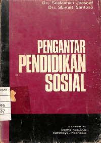 Image of Pengantar Pendidikan Sosial