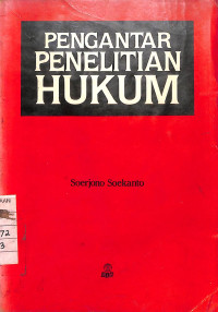 Image of Pengantar Penelitian Hukum