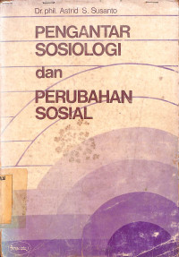 Image of Pengantar Sosiologi dan Perubahan Sosial