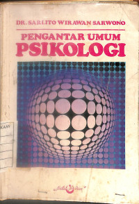 Image of Pengantar Umum Psikologi