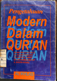 Image of Pengetahuan Modern Dalam Qur'an