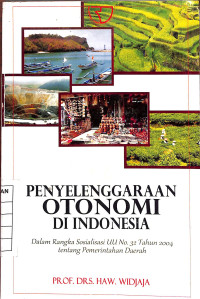 Image of Penyelanggaraan Otonomi di Indonesia
