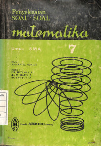 Image of Penyelesaian Soal-soal Matematika 7 untuk SMA