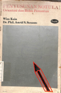 Image of Penyusunan Notula : Orientasi dan Buku Penuntun