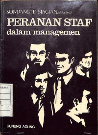 Image of Peranan Staf Dalam Managemen