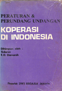 Image of Peraturan Dan Perundang-Undangan Koperasi Di Indonesia