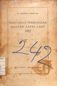 Image of Peraturan Perusahaan Muatan Kapal Laut 1962