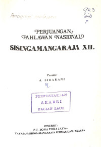 Image of Perjuangan Pahlawan Nasional Sisingamaraja XII