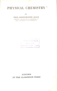 Image of Physical Chemistry
