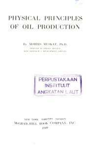 Image of Physical Principles Of Oil Production