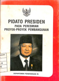 Image of Pidaro Presiden Pada Peresmian Proyek-Proyek Pembangunan