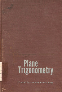 Image of Plane Trigonometry