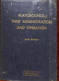 Image of Playgrounds Their Administration and Operation