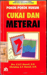 Image of Pokok-Pokok Hukum Cukai dan Meterai